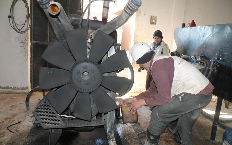 تجهيز مشروع قطرة ماء