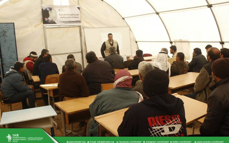 تدريب طرق الري الحديثة “ريف حلب الشمالي”